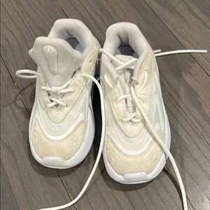 Adidas Cream and White Chunky Sneakers